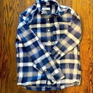 Abercrombie Kids button down flannel